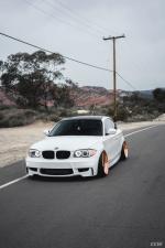 BMW M135i Alpine White on CCW Wheels 2018 года